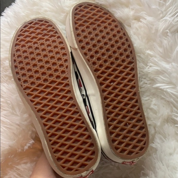 ♥️PRE-LOVED♥️1980's Vintage Checkered Vans - Picture 2 of 4